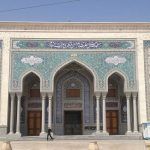 کاشی کاری سردر مسجد