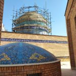 کاشیکاری محراب دانشگاه امام علی (ع)