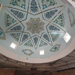 کاشی کاری زیر گنبد
