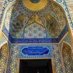 کاشیکاری شبستان مسجد
