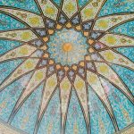 کاشی کاری زیر گنبد