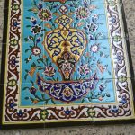 کاشی کاری کتیبه اسلیمی