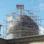 کاشی گنبد مسجد