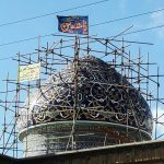 کاشی گنبد مسجد