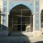 کاشی کاری ایوان مسجد