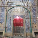 کاشی کاری سردرب مساجد