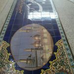کاشی مساجد کتیبه قرآنی