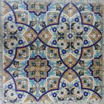 کاشی کاری کتیبه اسلیمی