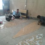 مراحل کاشیکاری