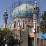 کاشیکاری گنبد مسجد