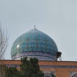 کاشیکاری گنبد مسجد