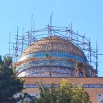 کاشی کار گنبد مسجد