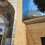 کاشیکاری محوطه دانشگاه امام علی (ع)
