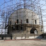 کاشی کاری گنبد مسجد شهرک خرازی​