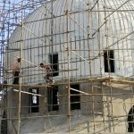 کاشی کاری گنبد مسجد شهرک خرازی​